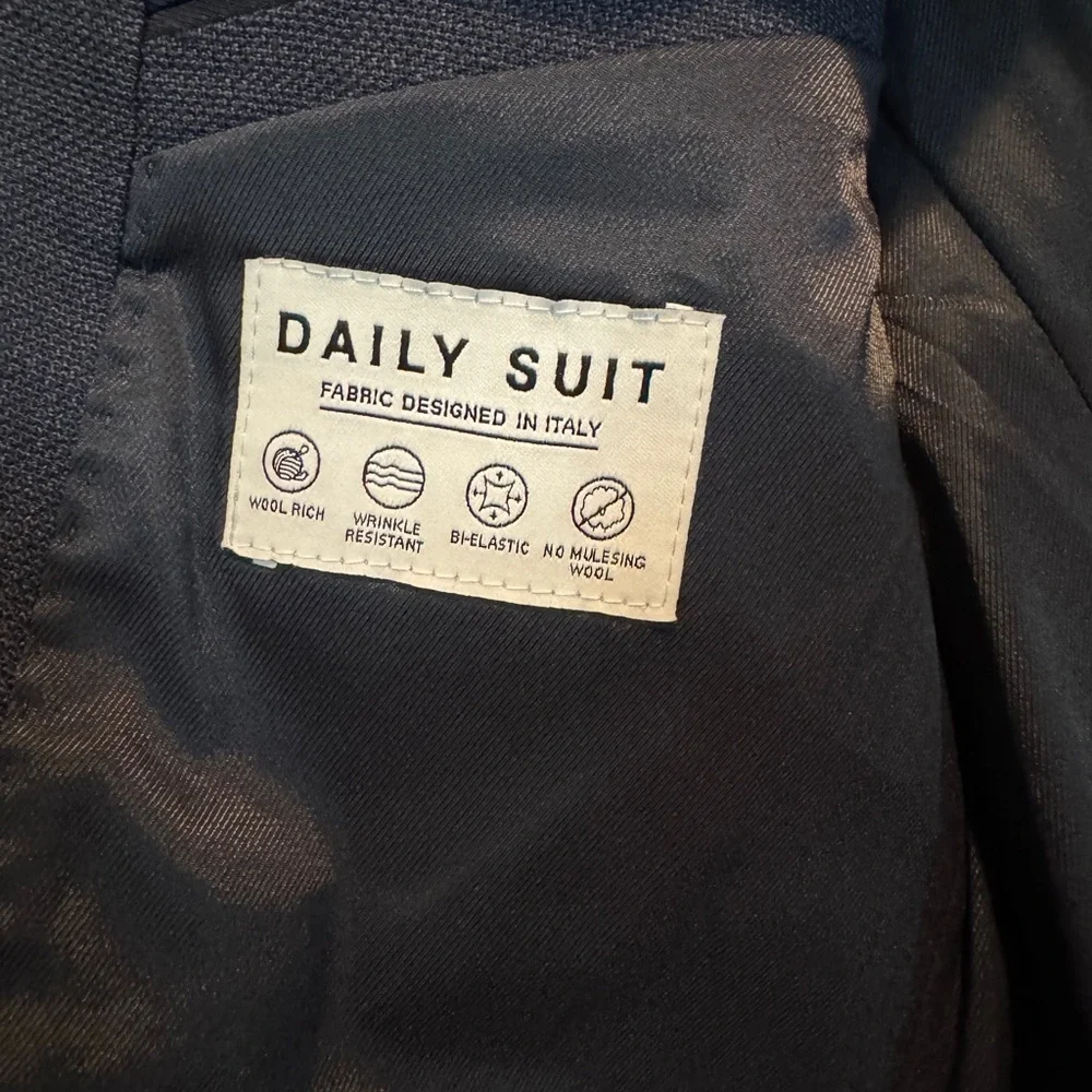 Zara Blue Sport Coat Modern Tailored Blazer
